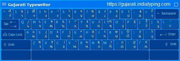 Gujarati Keyboard Layout | Gujarati Download Keyboard and Typing ...